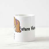 Mug Vétérinaire mignonne fille avec chiot (Centre)