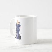 Mug Vétérinaire ou vétérinaire au bureau (Devant gauche)