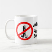 Mug Veuillez ne pas visser l'arbre de Joshua -2 (Gauche)