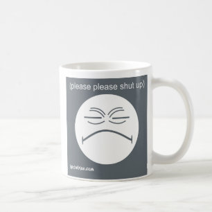 Mug Veuillez svp fermé