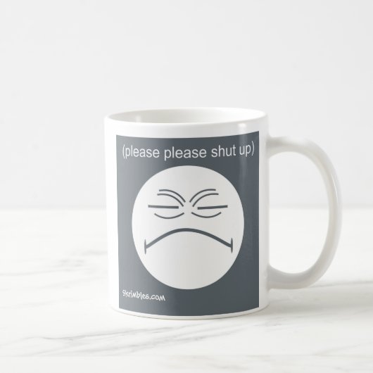 Mug Veuillez svp fermé (Droite)