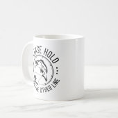 Mug Veuillez tenir (Devant gauche)