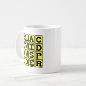 Mug Veuve noire araignée, arachnide mortel (Devant gauche)
