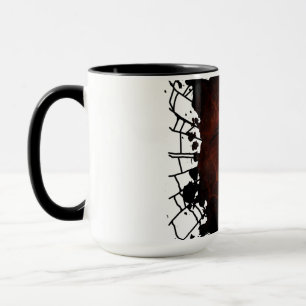 Mug Veuve noire (conception de signature)