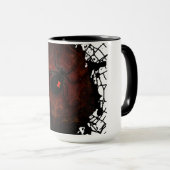 Mug Veuve noire (conception de signature) (Devant droit)