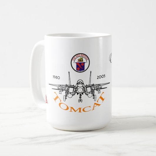 Mug VF-11 The Red Rippers (Devant gauche)