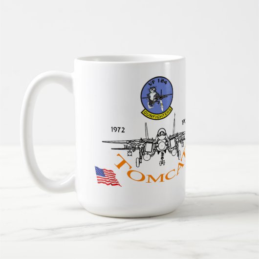 Mug VF-123 bandits - F-14 Tomcat (Gauche)