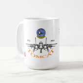 Mug VF-123 bandits - F-14 Tomcat (Devant gauche)