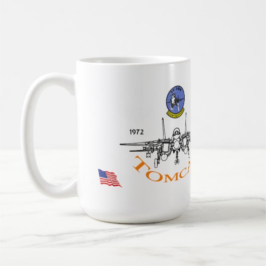 Mug VF-123 bandits - F-14 Tomcat (Gauche)