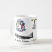 Mug VF-2 générosité F-14 Tomcat (Devant gauche)