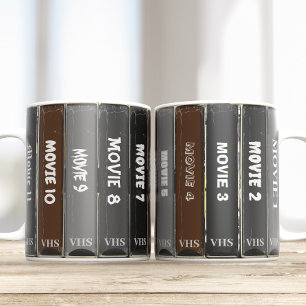 Mug VHS Halloween Classic Editable titres de films