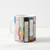 Mug VHS Halloween horreur parodie Films modifiables Ti (Devant gauche)