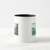 Mug Viaduc Près Des Chutes Multnomah, Columbia River (Centre)