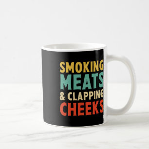 Mug Viandes Fumées Et Joues De Clavardage Drôle Viande