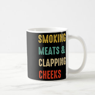 Mug Viandes Fumées Et Joues De Clavardage Drôle Viande