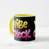Mug Vibe Check Cool Meme (Devant gauche)