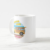 Mug Vibe de surf de Californie (Devant gauche)