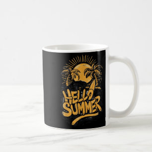 Mug Vibe de vacances Bonjour été Sunshine Beach Ocean