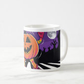 Mug Vibe me Jack-o-lanterne Tshirt à manches longues (Devant droit)
