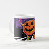 Mug Vibe me Jack-o-lanterne Tshirt à manches longues (Devant gauche)