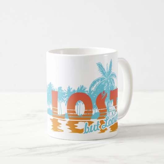 Mug Vibe tropicale (Devant droit)
