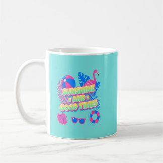 Mug Vibes amusantes tropicales d'été