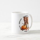 Mug Vibes automne et automne (Devant droit)