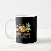Mug Vibes Automne Et Ce Chien Maman Vie Chien Paw Citr (Gauche)