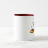 Mug Vibes Automne Feuilles Automne, Acorns Citrouille  (Centre)