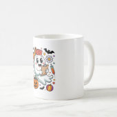 Mug Vibes Automne Infirmière fantôme Automne (Devant droit)