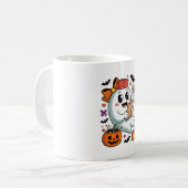 Mug Vibes Automne Infirmière fantôme Automne (Devant gauche)