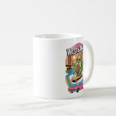 Mug Vibes Avocado de la côte ouest (Devant droit)
