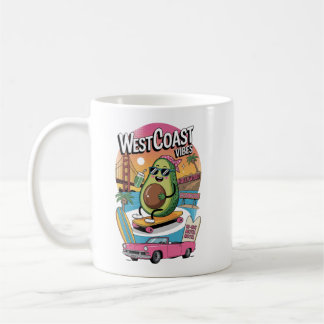 Mug Vibes Avocado de la côte ouest