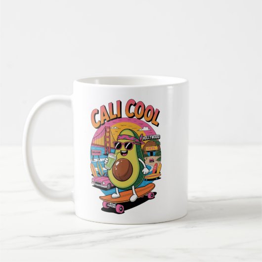 Mug Vibes Avocado de la côte ouest (Gauche)
