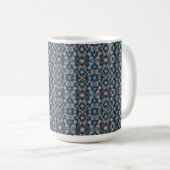 Mug Vibes bleues (Devant droit)