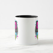 Mug Vibes Cassette Neon Retro (Centre)