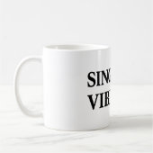 Mug Vibes Célibataires – Saint-Valentin Anti‑Confiant (Gauche)