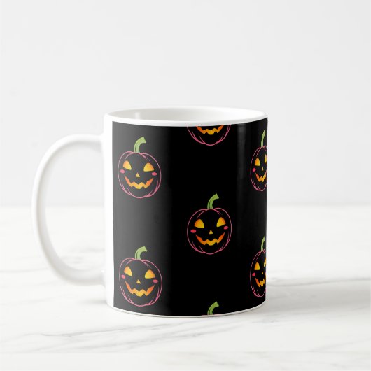 Mug Vibes Citrouilles d'Halloween (Gauche)