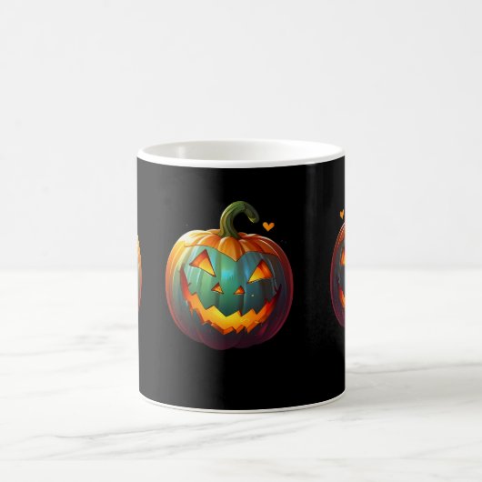 Mug Vibes Citrouilles d'Halloween (Centre)