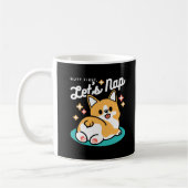 Mug Vibes Corgi Butt et Nap - Joli chien couché (Gauche)
