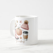 Mug Vibes Cosy À Thème Automne (Devant gauche)