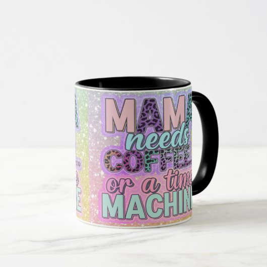 Mug Vibes créatives, maman (Devant droit)