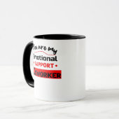 Mug Vibes d'aide émotionnelle (Devant gauche)