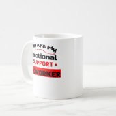 Mug Vibes d'aide émotionnelle (Devant gauche)