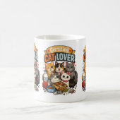 Mug Vibes d'amoureux de chats – Création de chat migno (Centre)