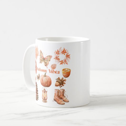 Mug Vibes d'automne (Devant gauche)