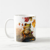 Mug Vibes d'automne Aquarelle grenouille - (Gauche)