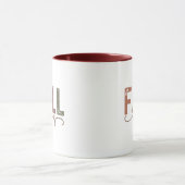 Mug Vibes d'automne arc-en-ciel (Centre)