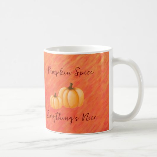 Mug Vibes d'Automne - Épice de Citrouille- (Droite)
