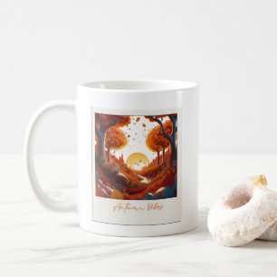 Mug Vibes d'automne Surréalisme